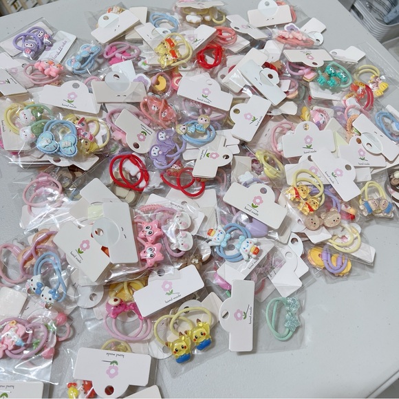 Toddler handmade hair ties listing for live show only - Picture 2 of 6